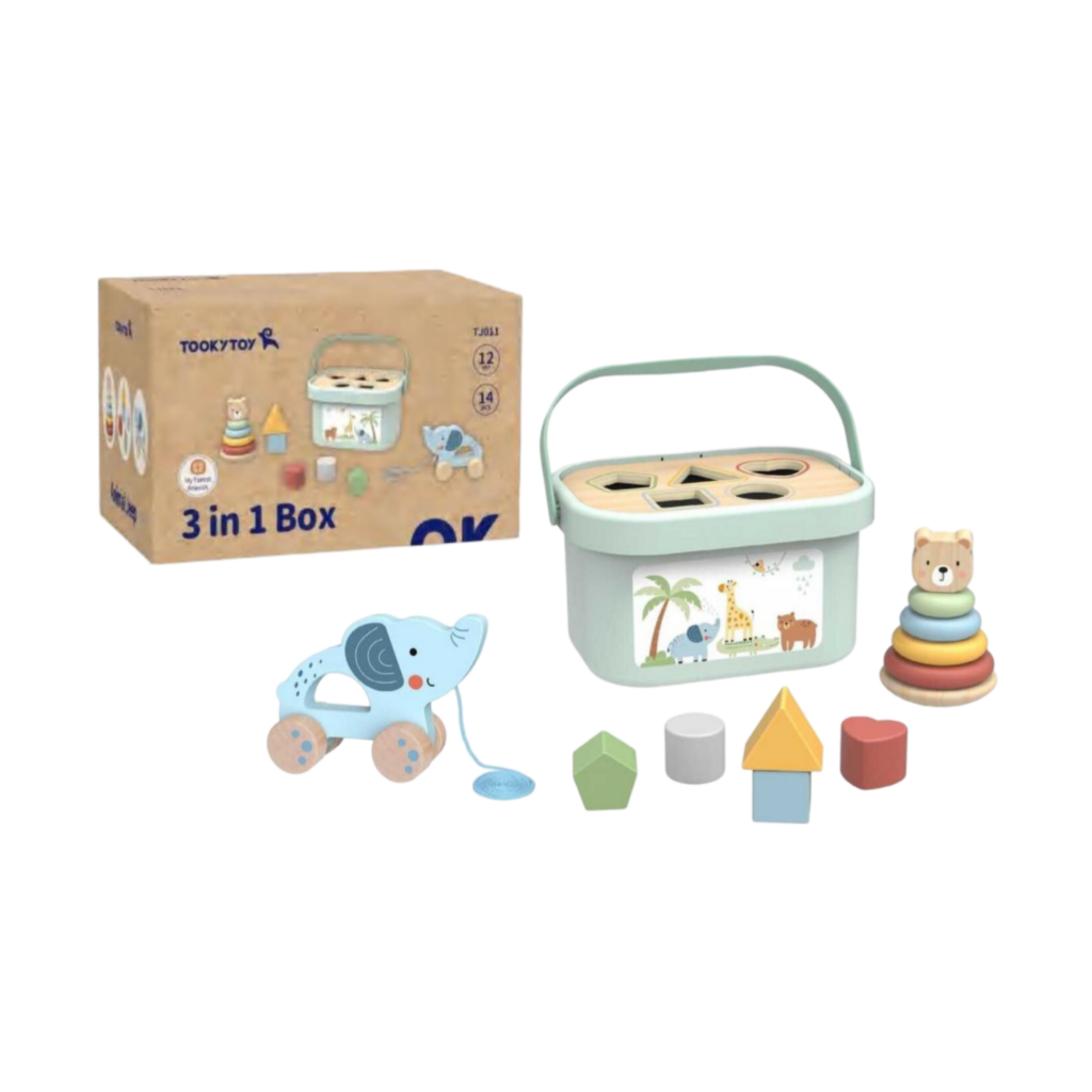 Tooky Toy 3 In 1 Box