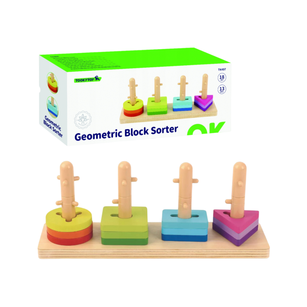 Tooky Toy Geometric Block Sorter