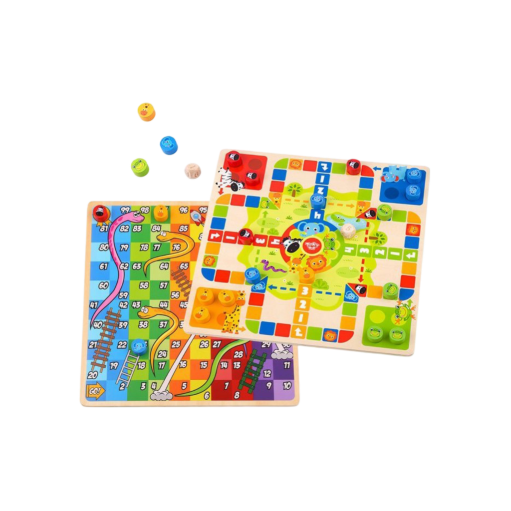 Tooky Toy 2 In 1 Ludo , Snakes & Ladders