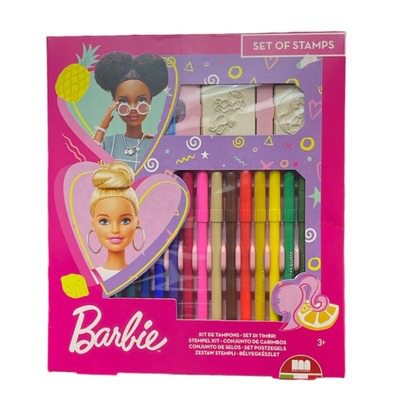 Multiprint Italia Barbie 18 Pieces Felt-Tip Pens
