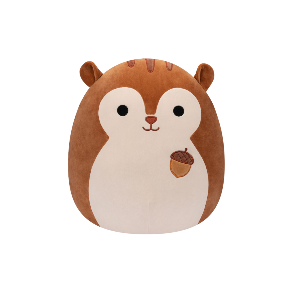 Squishmallows 5"  Little Plush Sawyer -Brown Squirrel With Acorn