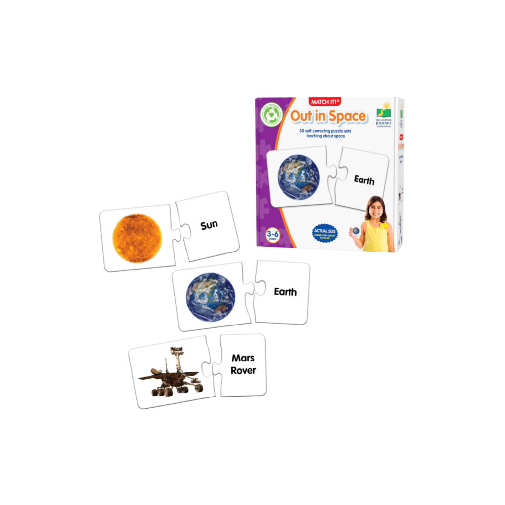 The Learning Journey Match It! - Out In Space