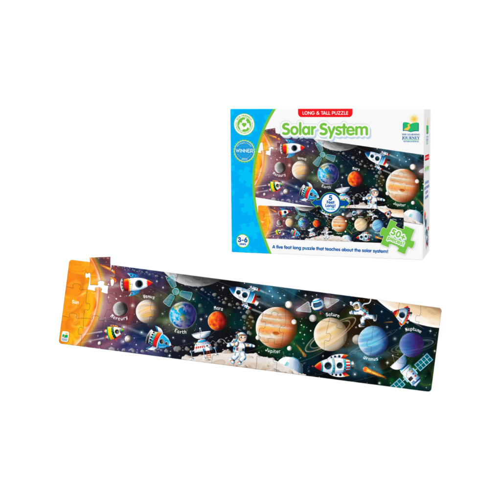 The Learning Journey Long & Tall Puzzles - Solar System