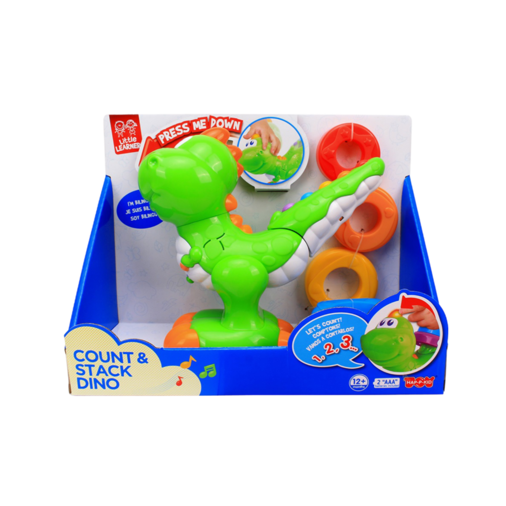 Little Learner Count And Stack Dino