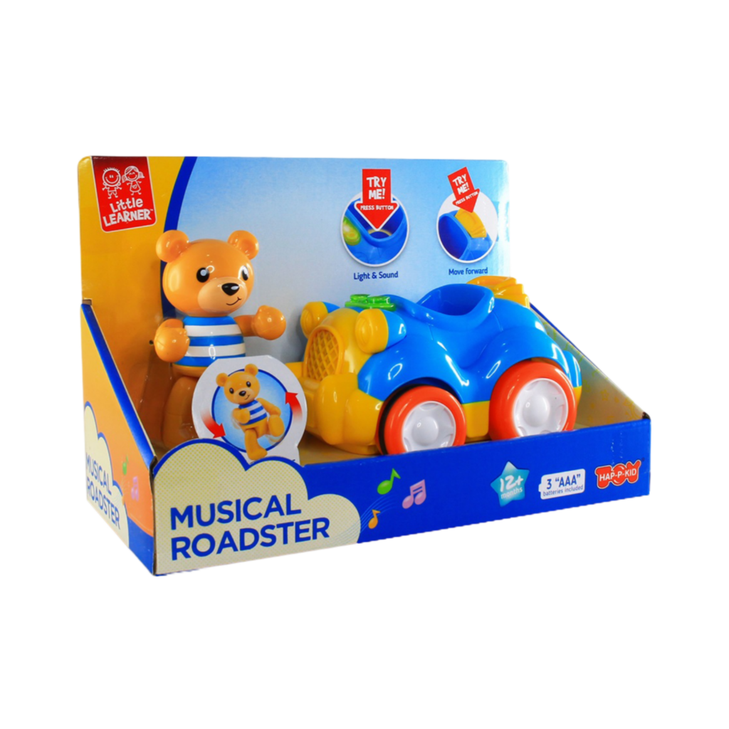 Little Learner Musical Motor Vehicle (Bear)