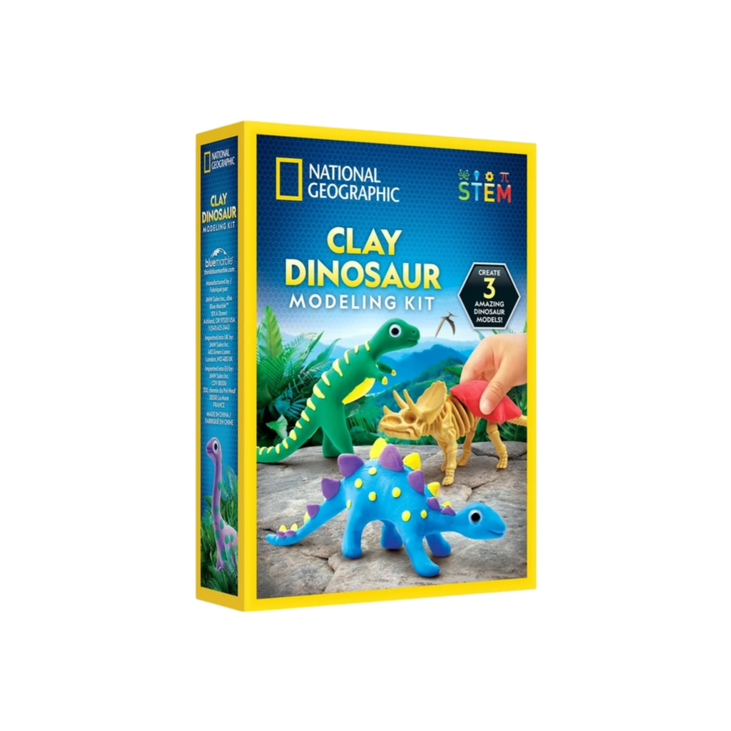 National Geographic Dino Skeletons With Modeling Clay