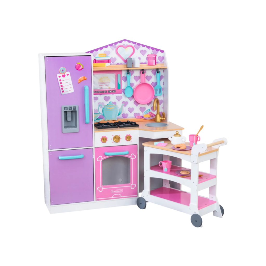 Kidkraft Sweet Snack Time Cart & Play Kitchen