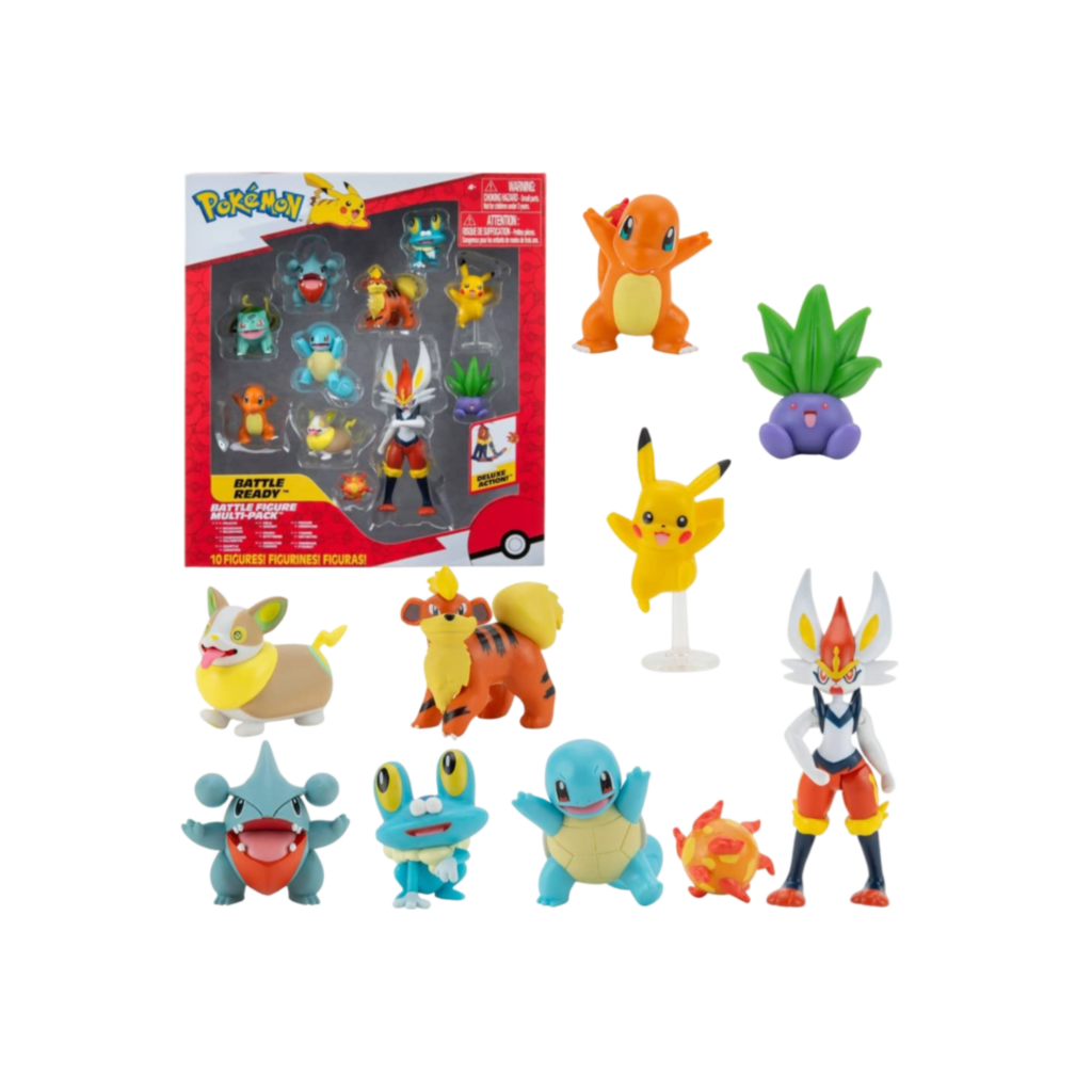 Pokemon Battle Figure Multi 10 Pack