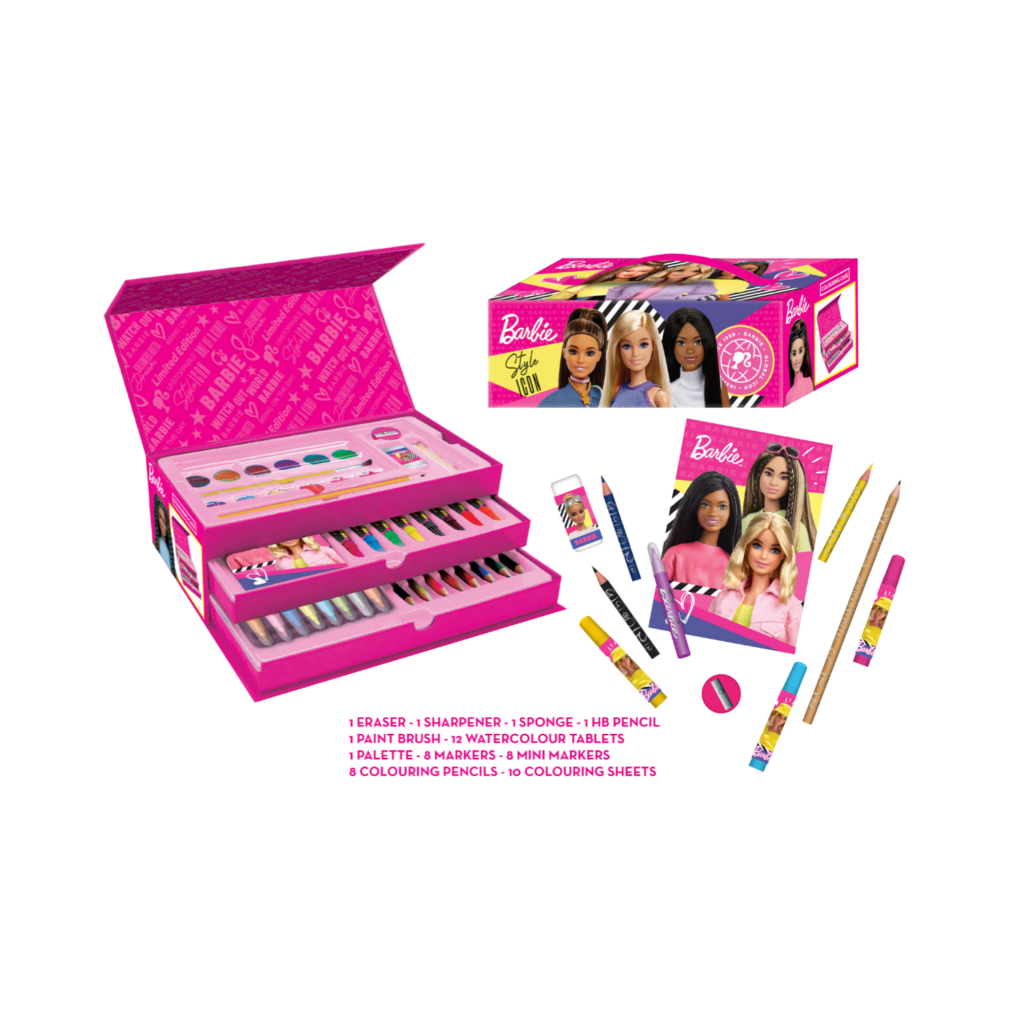 Barbie Coloring Case