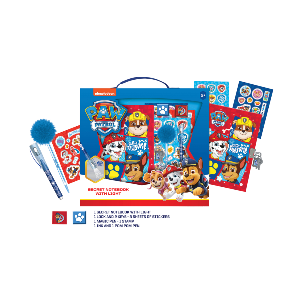 Paw Patrol Secret Notebook With Light