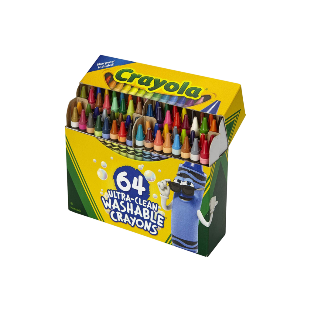 Crayola 64 Ct Ultra-Clean Washable Crayons - Regular Size