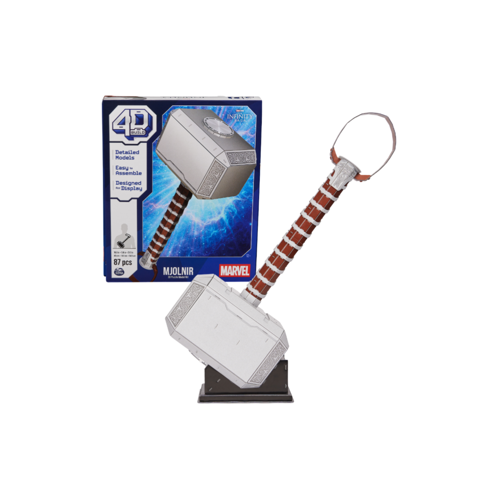 Spin Master Puzzle 4D Marvel Thor Hammer Mjolnir