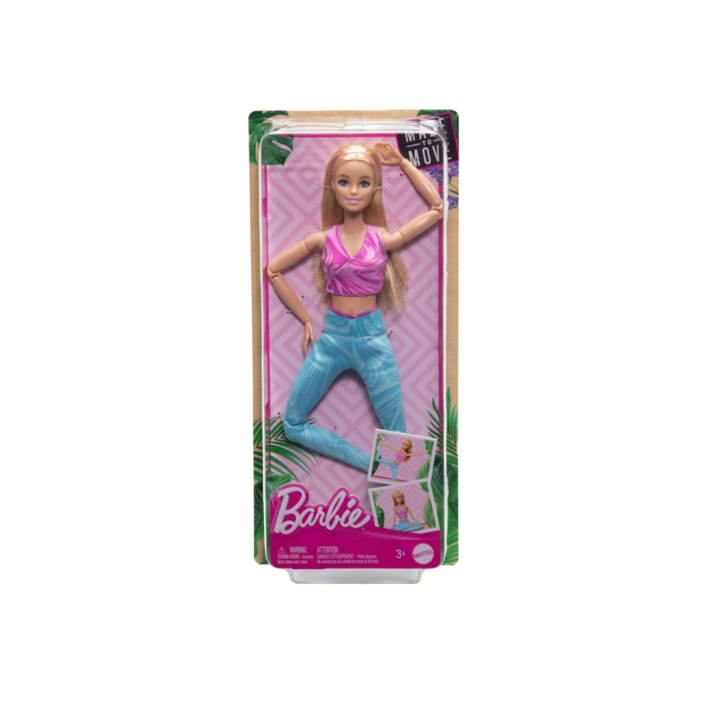 Mattel Barbie  Made To Move  Doll-   Blonde