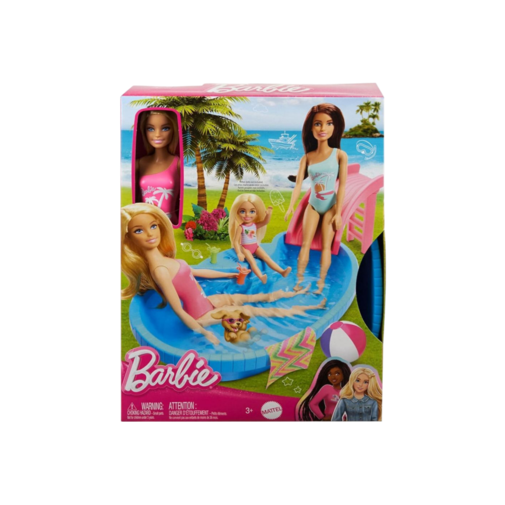 Mattel Barbie  Pool With Doll