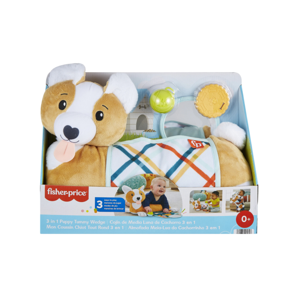 Mattel Fisher-Price 3-In-1 Puppy Tummy Wedge