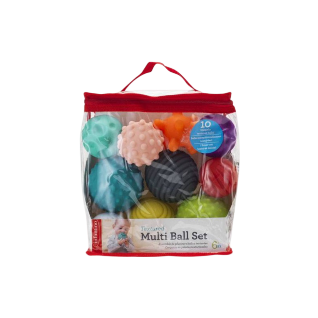 Infantino Textured Multi-Ball Set 10 Pc​