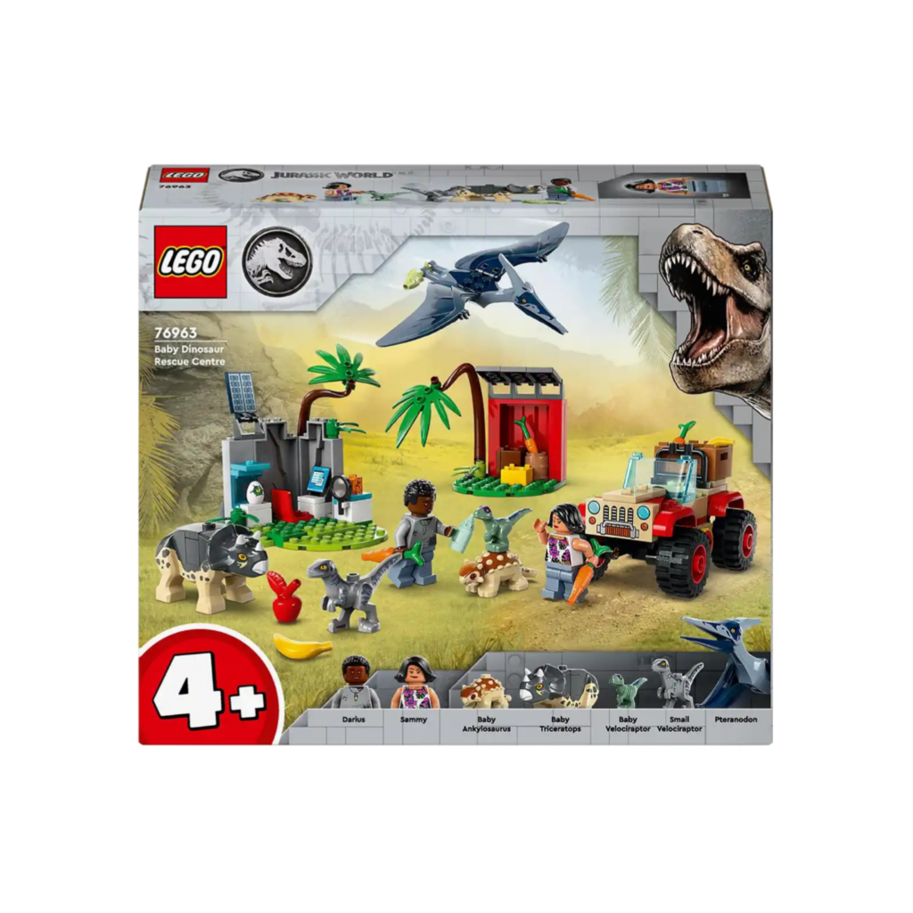 Lego Jurassic World 76963 Baby Dinosaur Rescue Centre