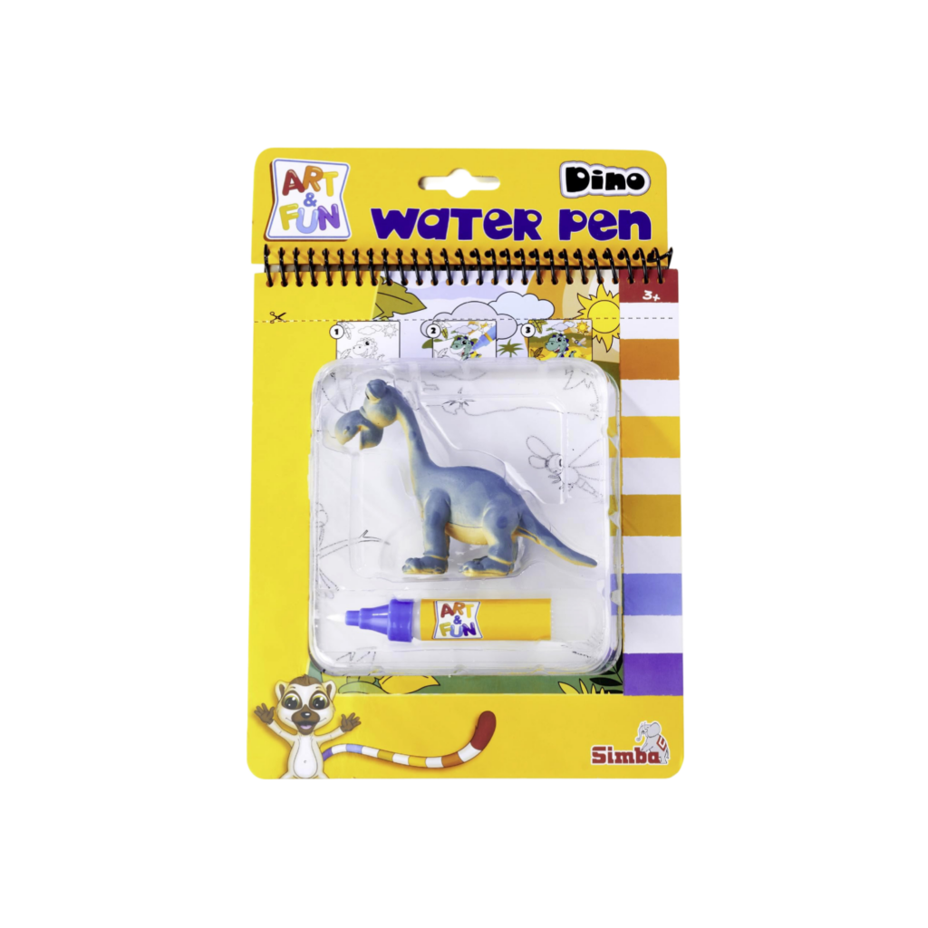 Simba Art & Fun Water Pen Dino Coloring Book