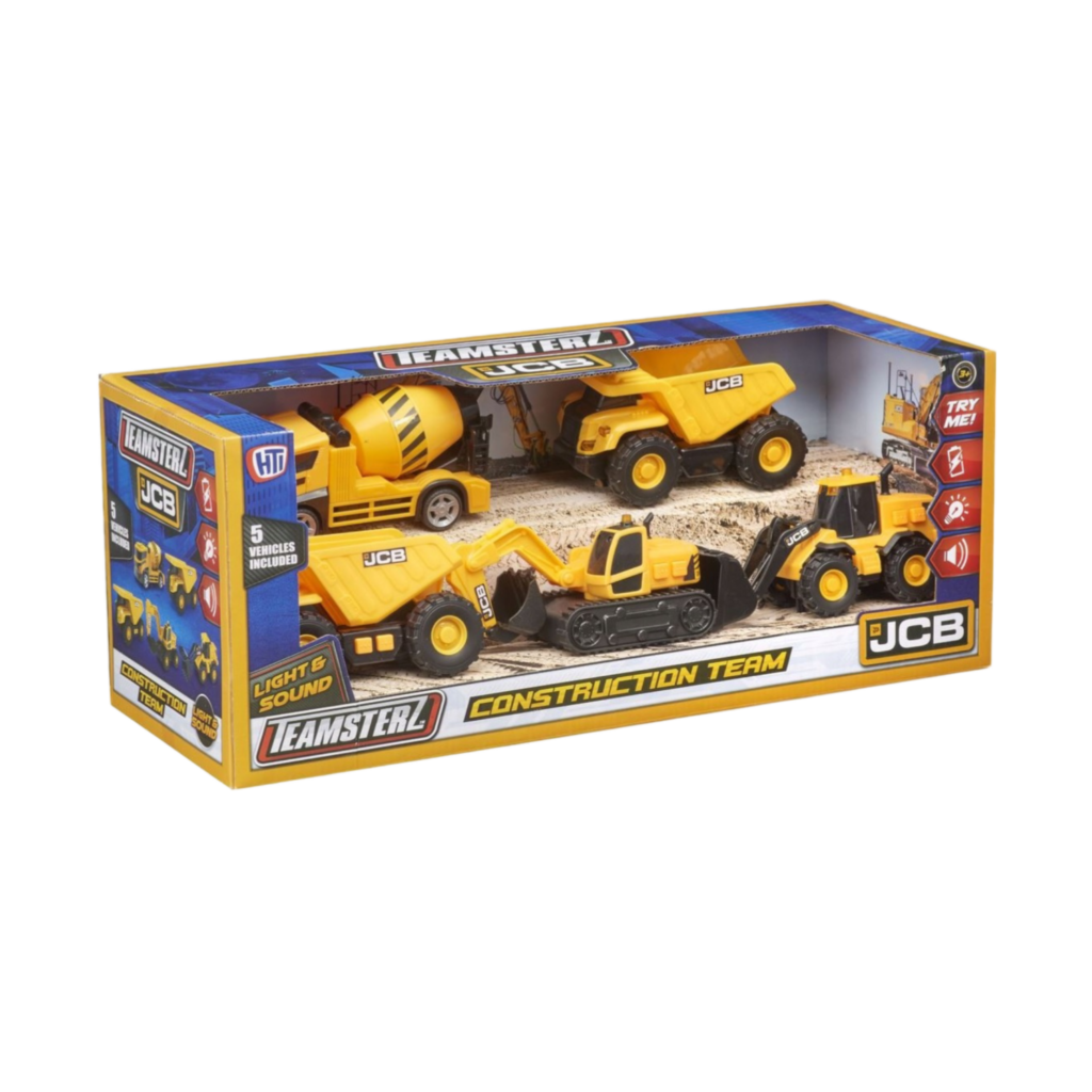 Teamsterz Jcb Small Light & Sound 5Pcs