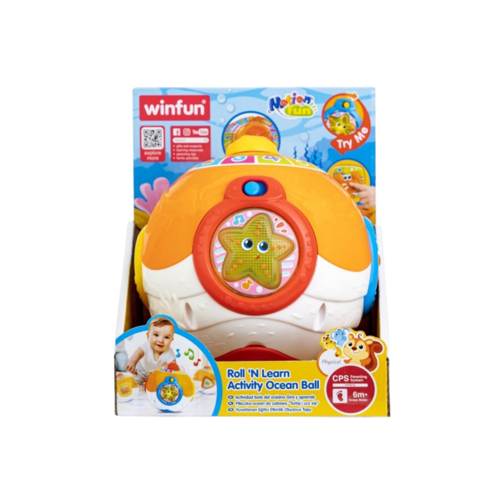 Winfun Roll 'N Learn Activity Ocean Ball
