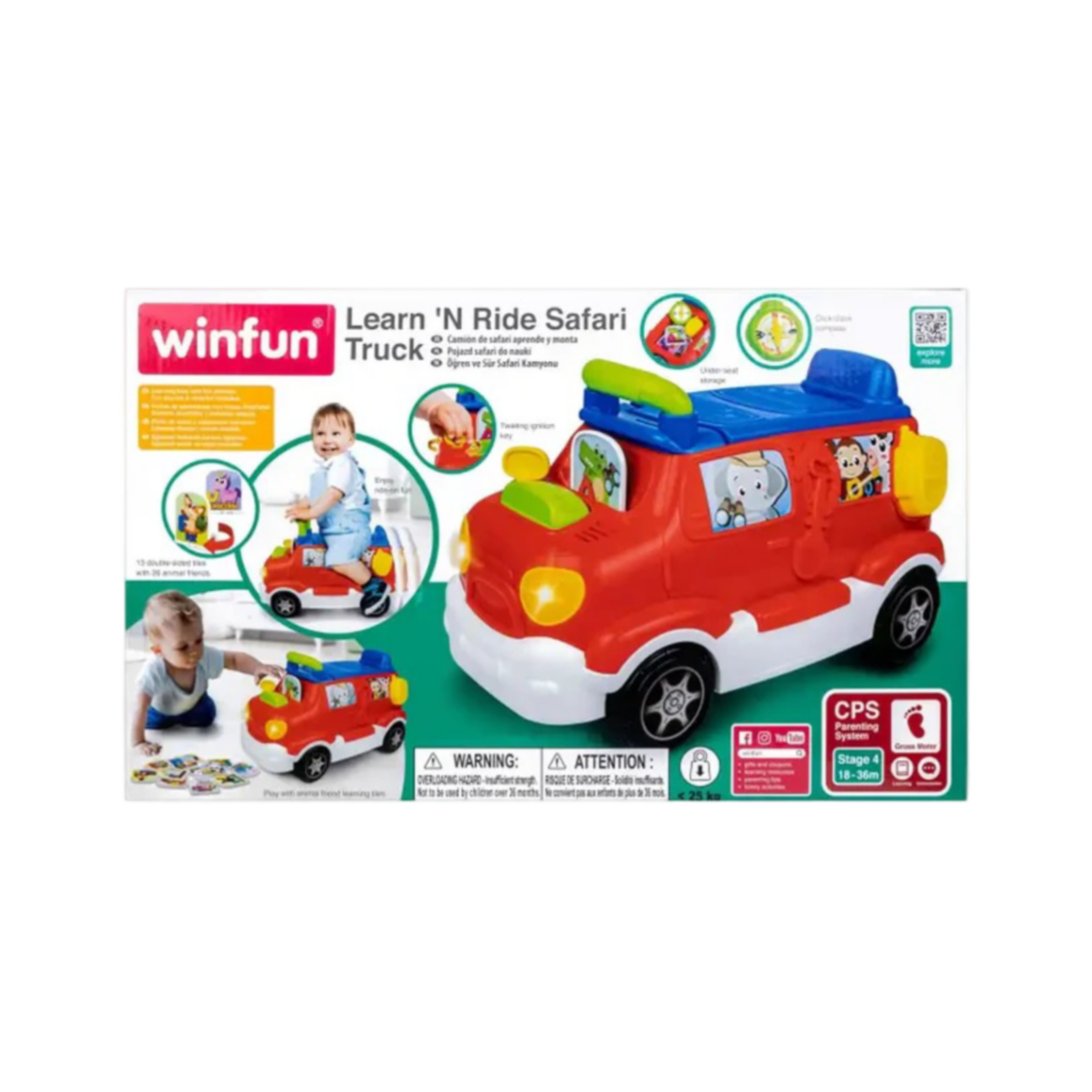Winfun Learn 'N Ride Safari Truck