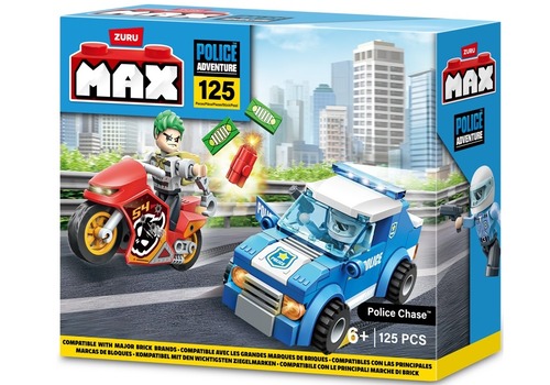 Zuru  Max City Int, Police Station Playset 121 Bricks