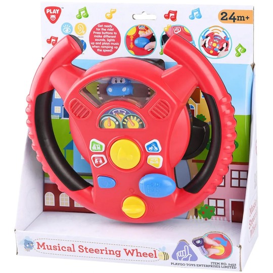 Playgo Musical Steering Wheel