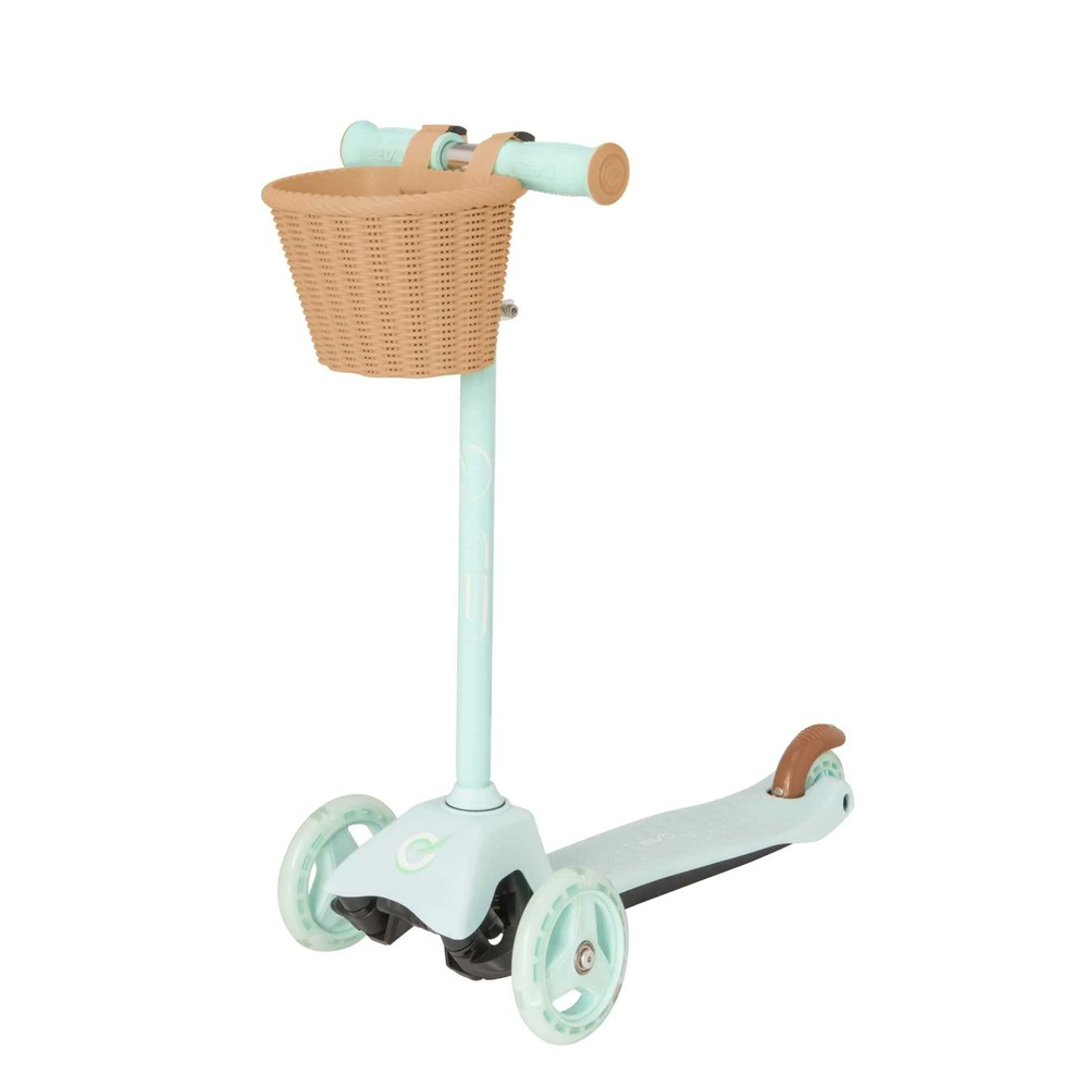Evo Mini Cruiser With Basket - Mint Green