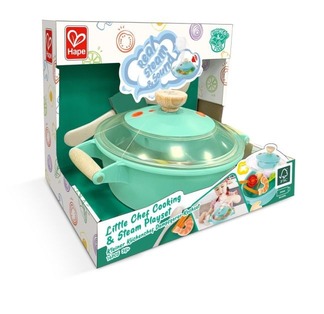 Hape  Little Chef Cooking & Steam Playset