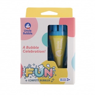 Uncle Bubble Fun  Confetti Bubbler