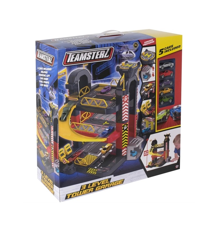 Teamsterz Metro City 3L Tower Garage With 5 Cars