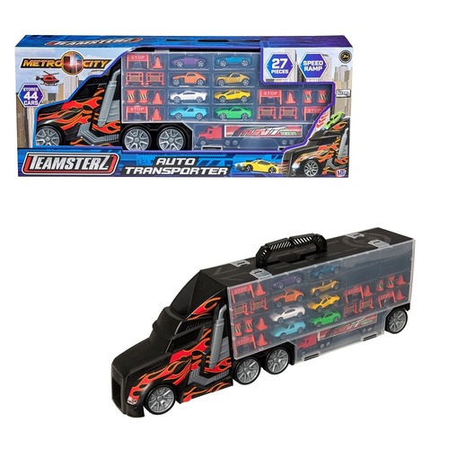 Teamsterz Metro City Transporter Large With 8 Cars