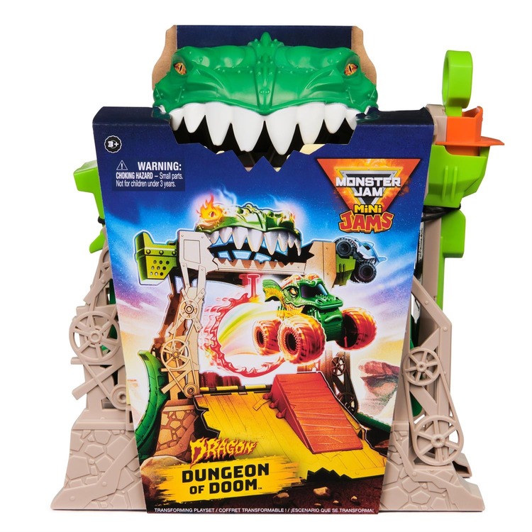 Spin Master  Monster Jam Mini Transforming Playset