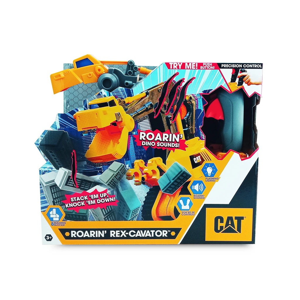 Cat Light & Sound Roarin Rex-Cavator F21 B/O