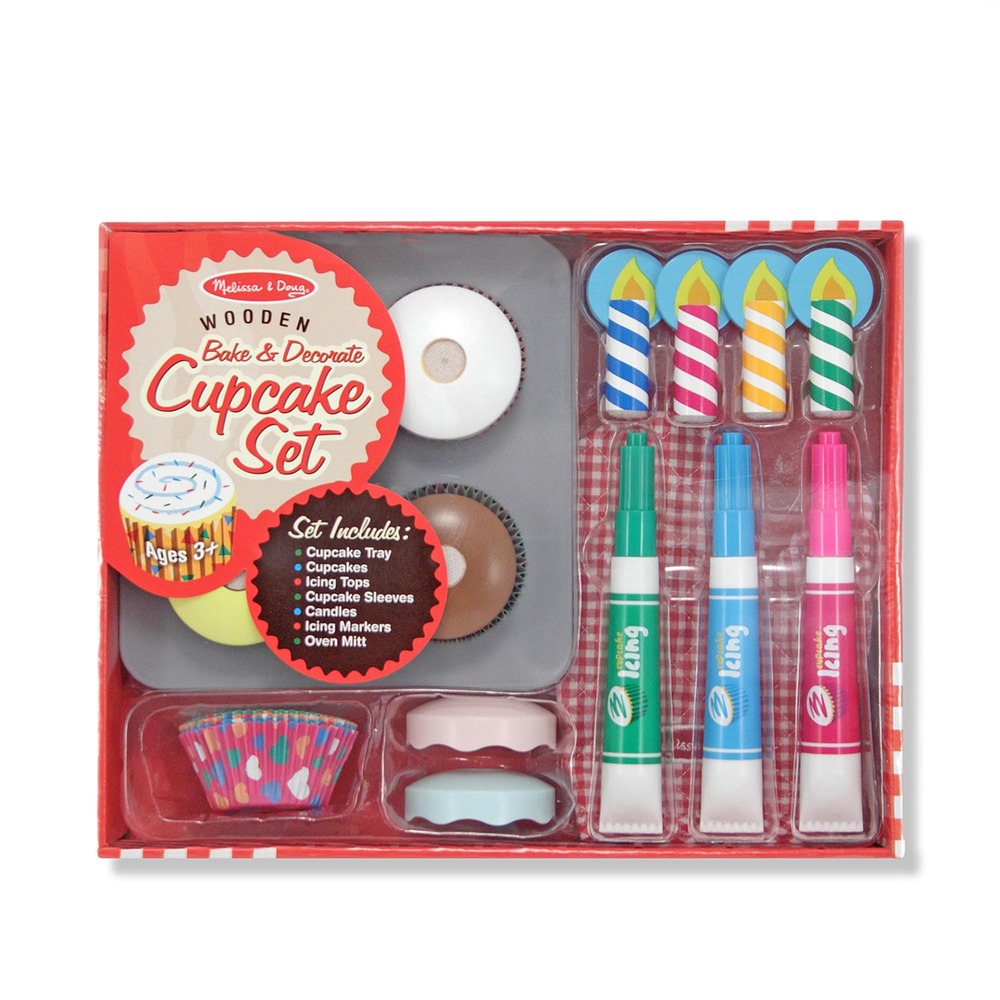 Melissa & Doug Bake & Decorate Cupcake Set 46004019