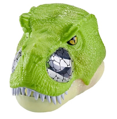 Dinosaur Mask With Simulation Sound Glow In The Dark & Eyes With Lights
