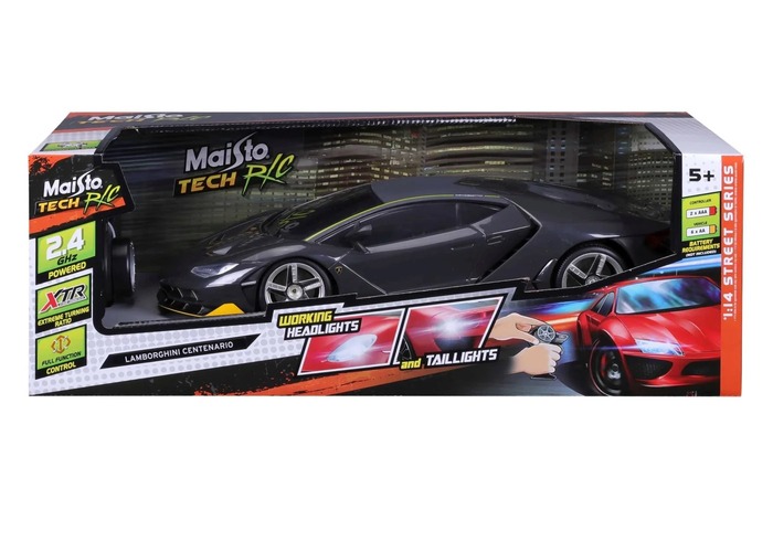 Maisto 1:14 Rc - Lamborghini Centenario (2.4Ghz, 3.2V, 360Mah, Usb Charger)