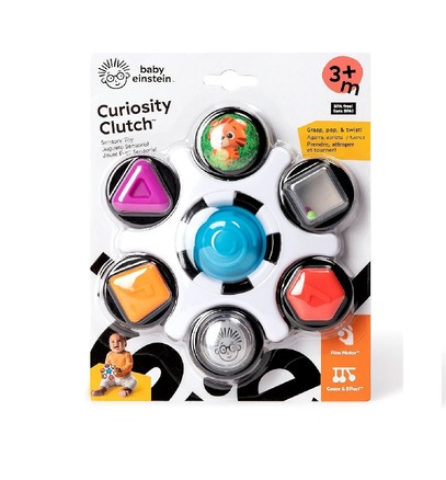 Baby Einstein  Curiosity Clutch Sensory Toy