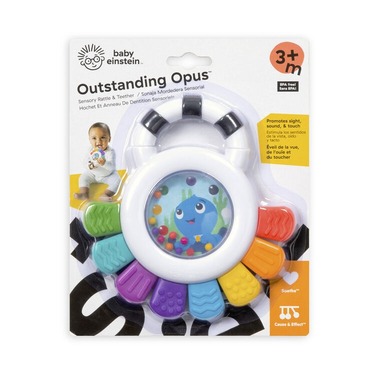 Baby Einstein  Outstanding Opus Sensory Rattle & Teether
