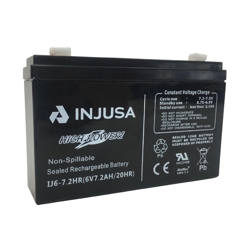 Injusa Rechargeable Battery 6V 7,2Ah