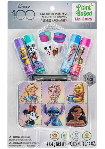 Hot Focus 4-Pack Swirl Lip Balm With Tin Plant-Based