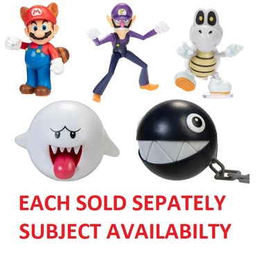 Nintendo Super Mario 2.5" Figure Wave #45 Assorted 5