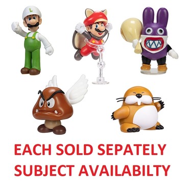 Nintendo Super Mario 2.5" Figure Wave #48 Assorted 5
