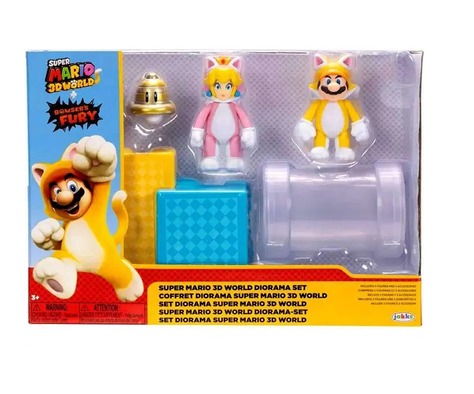 Nintendo Super Mario 2.5" 3D World Diorama