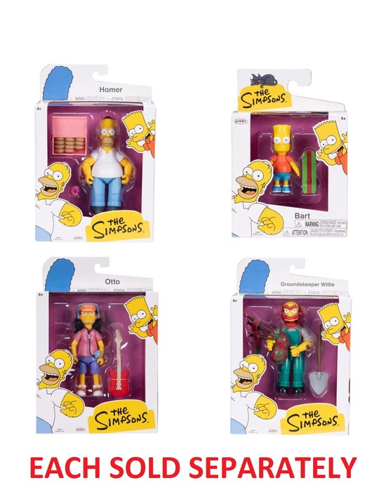 Jakks Pacific The Simpsons Figure 5" Wave #1 Assorted 4