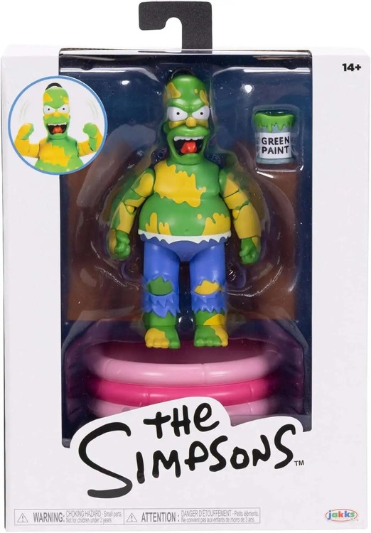 Jakks Pacific The Simpsons Figure 5" Premium Furious Homer