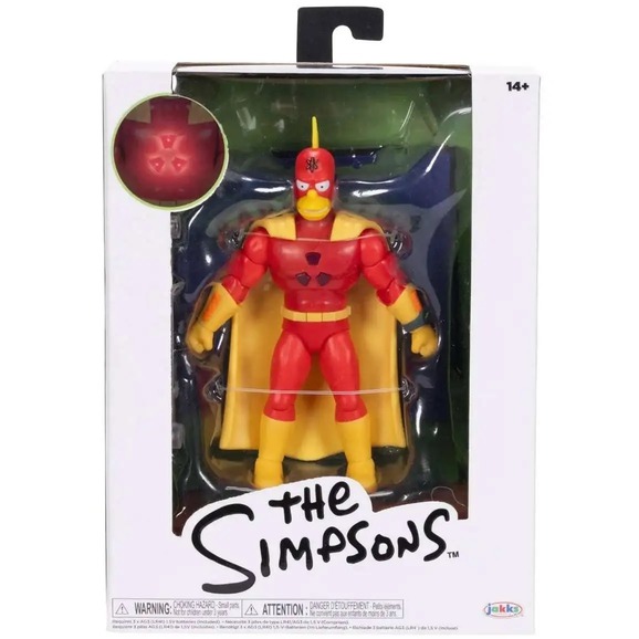 Jakks Pacific The Simpsons Figure 5" Premium Radioactive Man