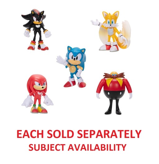 Jakks Pacific Sonic The Hedgehog 2.5" Figure Wave #19 Assorted 5