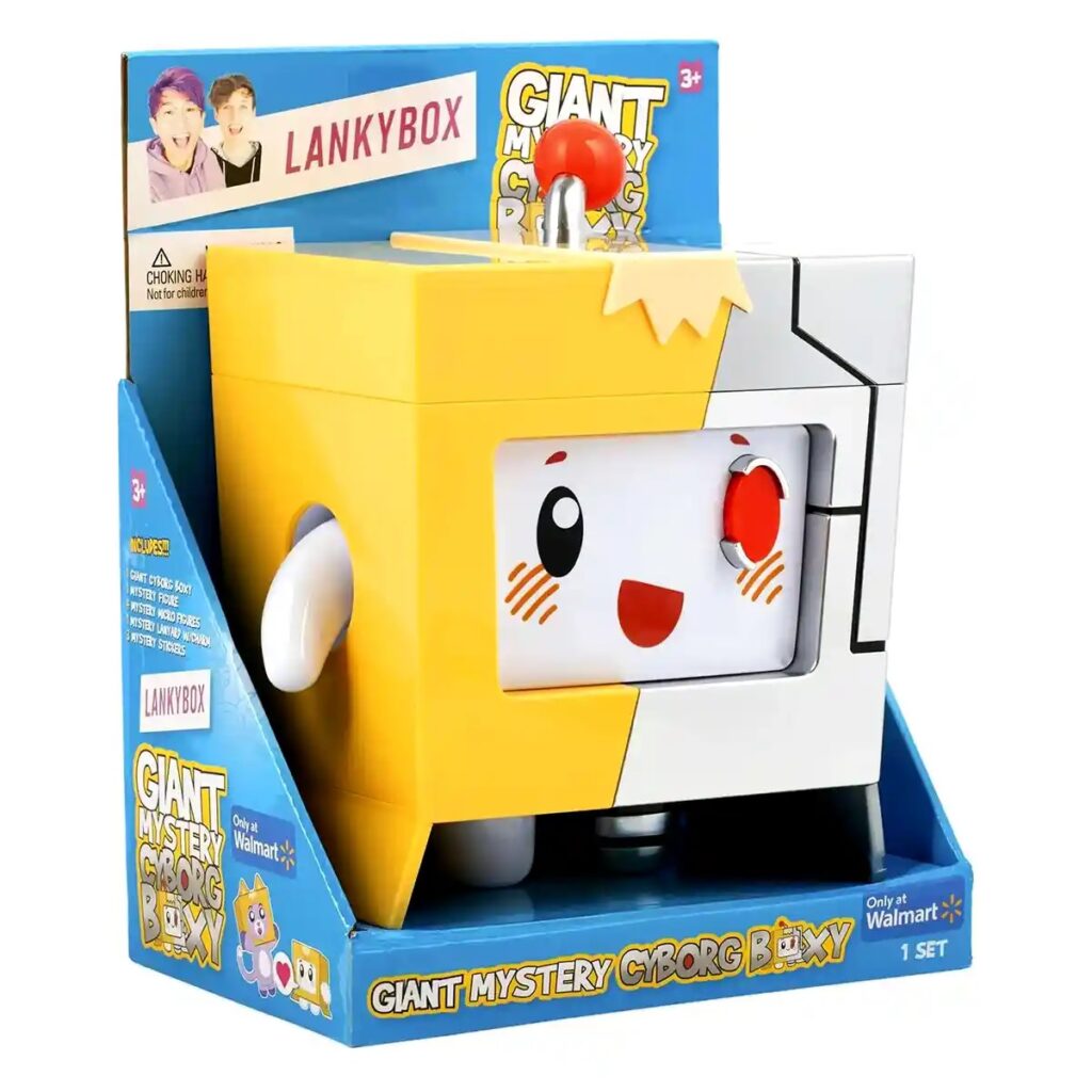 Lankybox Giant Cyborg Mystery Boxy