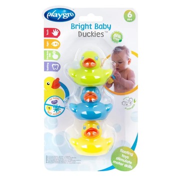 Playgro Bright Baby Duckies Gn - Fully Sealed